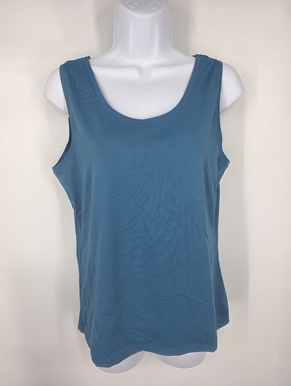 Pendleton Womens Tank Top Size M Blue Scoop Neck Sleeveless Shell Layering NWT
